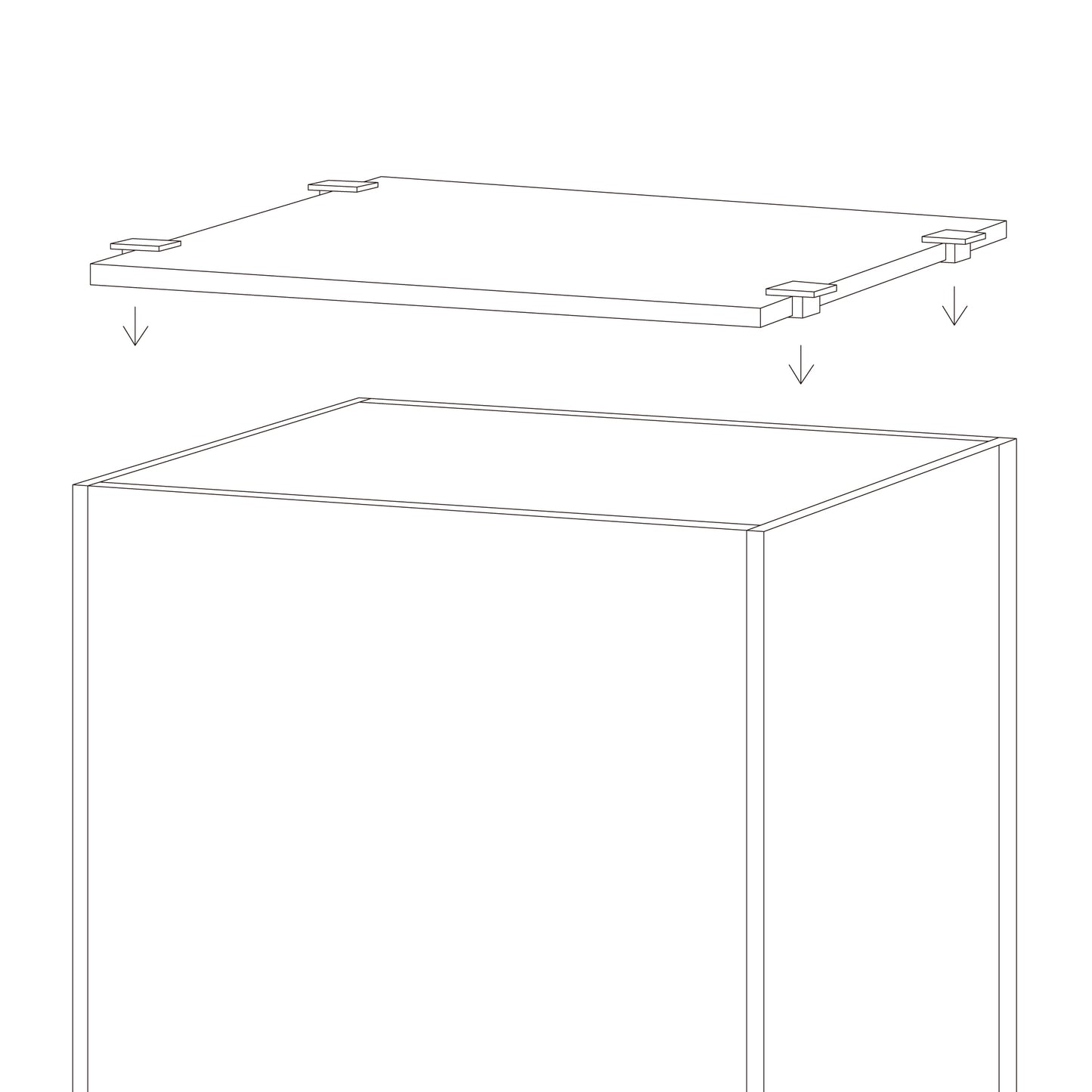 LANDEN 4mm Thick Clear Glass Aquarium Lid, Includes 4 Clips for Secure Placement, 282 x 225mm(11.1x8.86 inches) Adapted to CB303030, ARF30