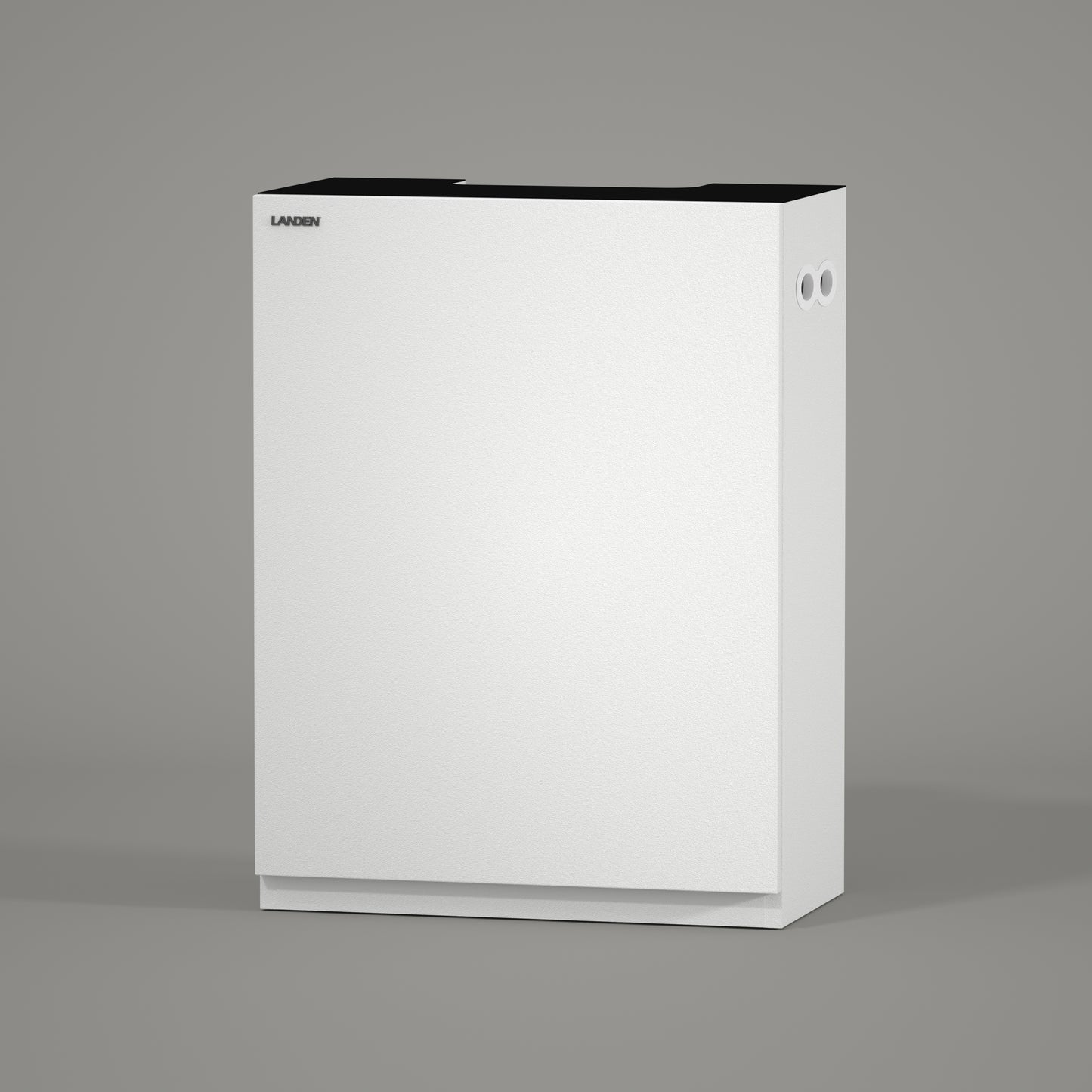 LANDEN Aquarium Wooden Stand and Cabinet for 30 gallon, W23.6xD17.7xH33.5in(60X45X80cm), Matte White Painted (Stand Only)