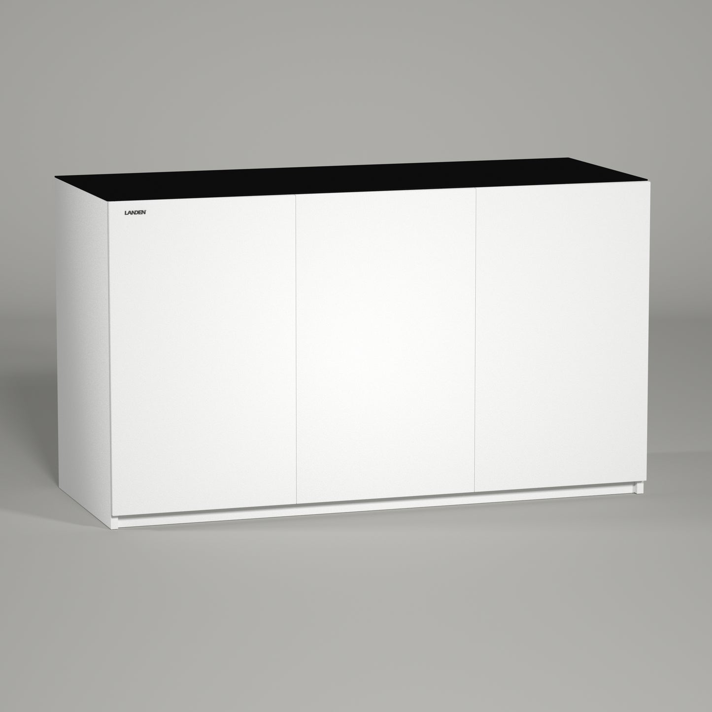 LANDEN Aquarium Stand and Cabinet, for up to 118 Gal Tank, Wooden White(Stand Only) W59.06xD23.62xH33.86 in(150x60x86cm)