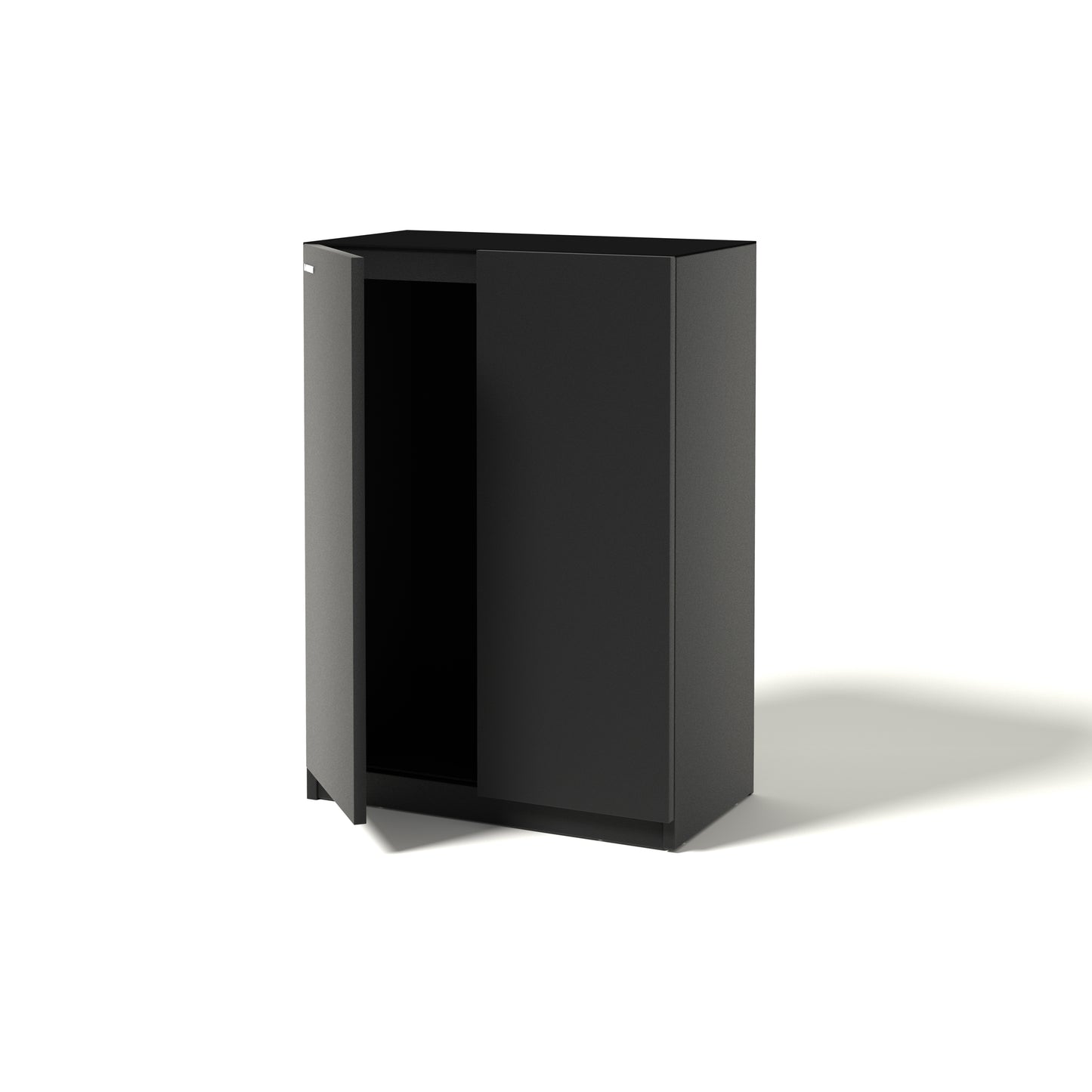 LANDEN Aquarium Wooden Stand and Cabinet for up to 16 Gal Tank,W23.6xD11.8xH33.9 in(60X30x86cm),Matte Black Painted(Stand Only)