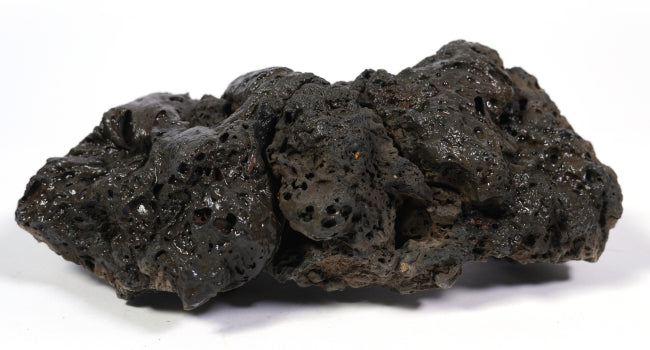 LANDEN Black Icelandic Lava Stone Natural Rocks for Aquariums (18lbs,3-11 in) 11pcs