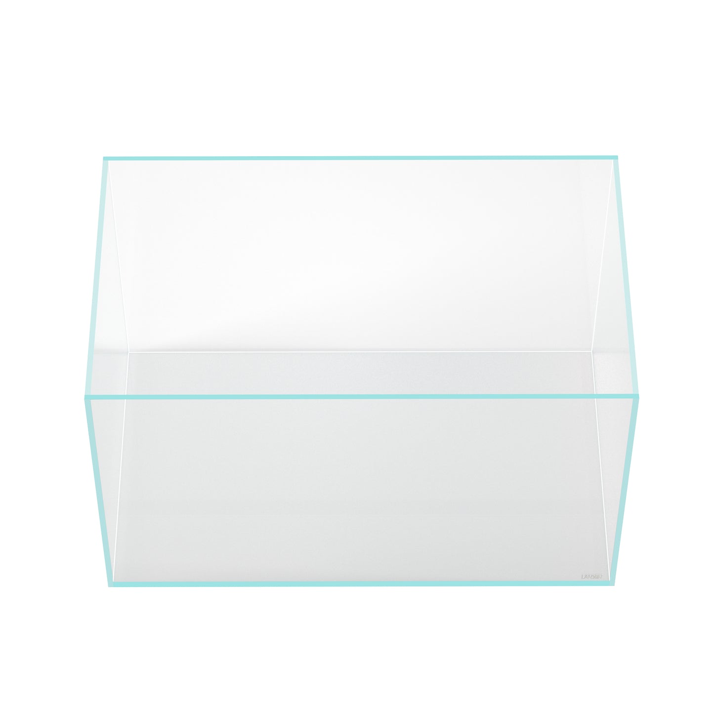 LANDEN 75H 37 Gallon Rimless Low Iron Aquarium Tank, W29.5×D17.7×H17.7 in(75x45x45cm)