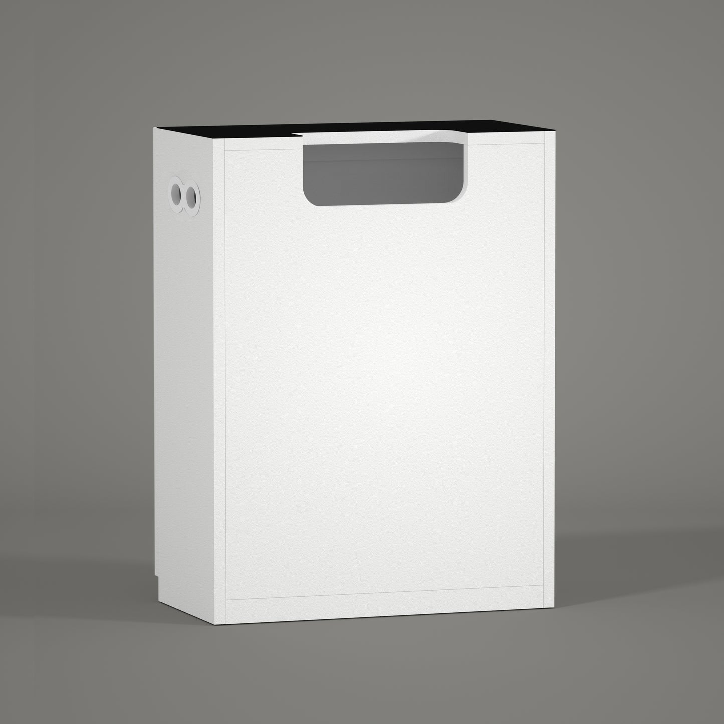 LANDEN Aquarium Wooden Stand and Cabinet for 30 gallon, W23.6xD17.7xH33.5in(60X45X80cm), Matte White Painted (Stand Only)