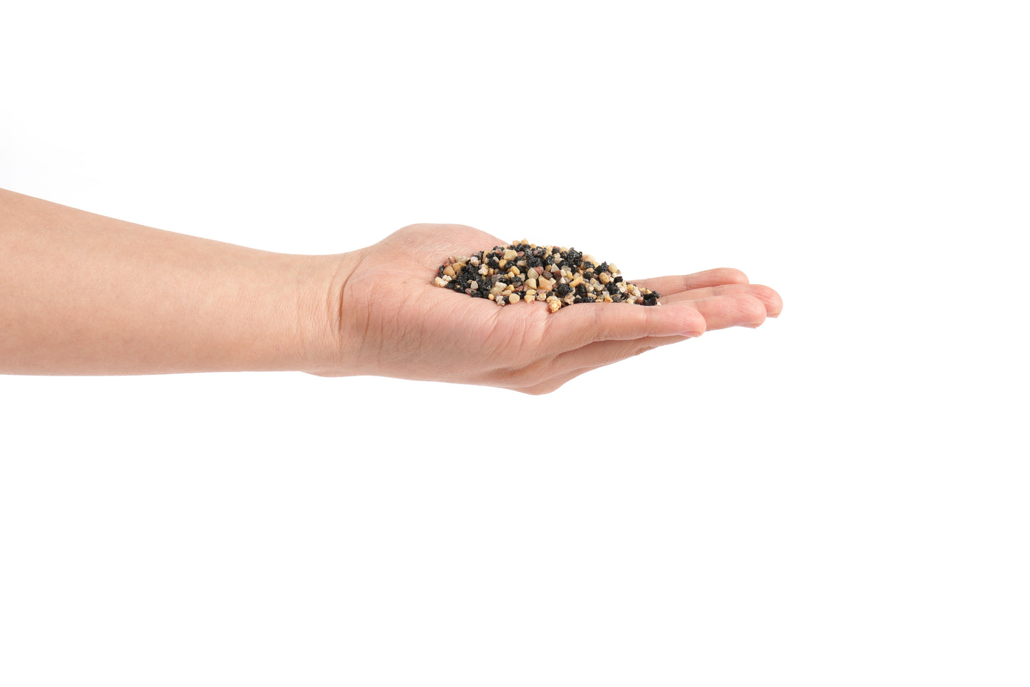 LANDEN Pangea Aquascape Sand Gravel for Aquarium,  1-3mm 2L (7lbs)