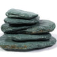 LANDEN River Slate Stone Natural Rocks for Aquariums(18lbs,3-9 in) 13pcs