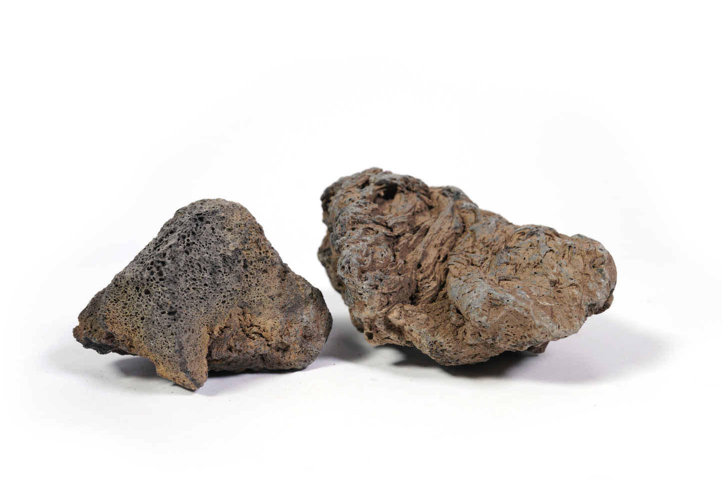 LANDEN Black Icelandic Lava Stone Natural Rocks for Aquariums (18lbs,3-11 in) 11pcs