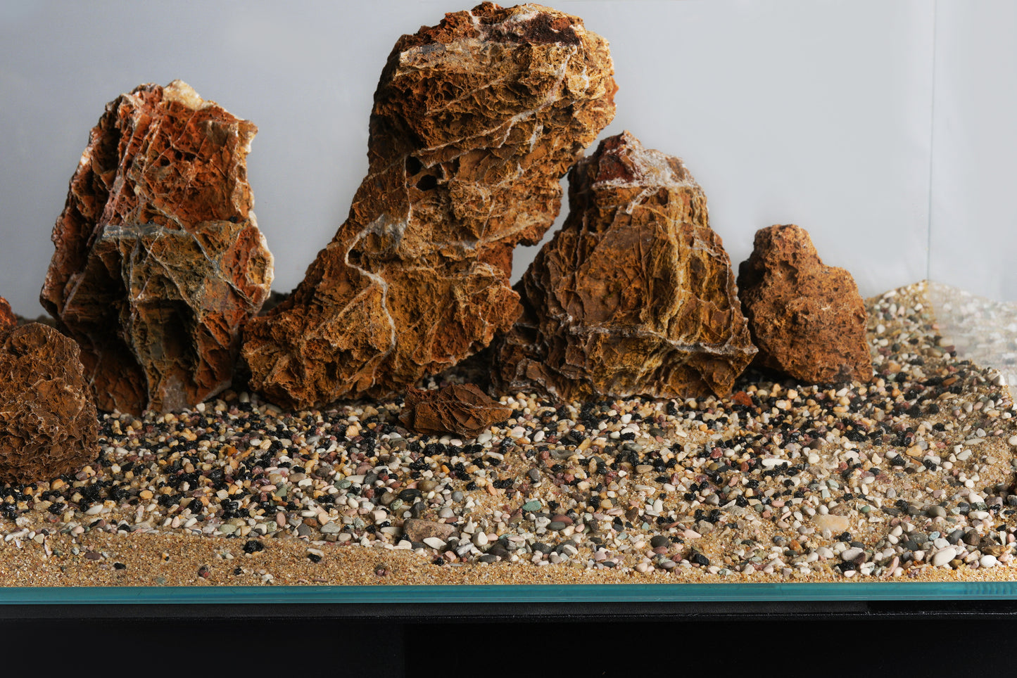 LANDEN Pangea Aquascape Sand Gravel for Aquarium,  1-3mm 2L (7lbs)