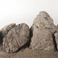 LANDEN Elephant Skin Stone Natural Multi-Texture Rocks Grey(18lbs, 3~9 inches,7pcs)