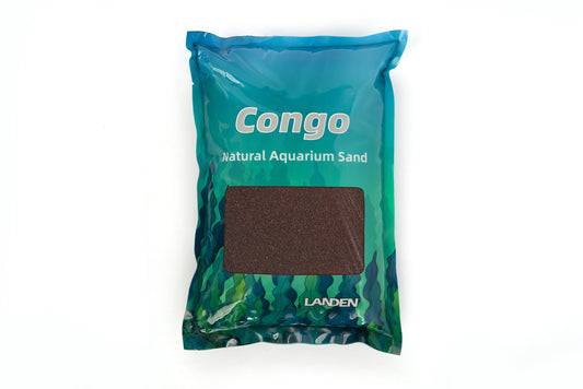 LANDEN Congo Aquascape Sand for Aquarium Landscape,0.4-0.9mm 2L (9lbs)