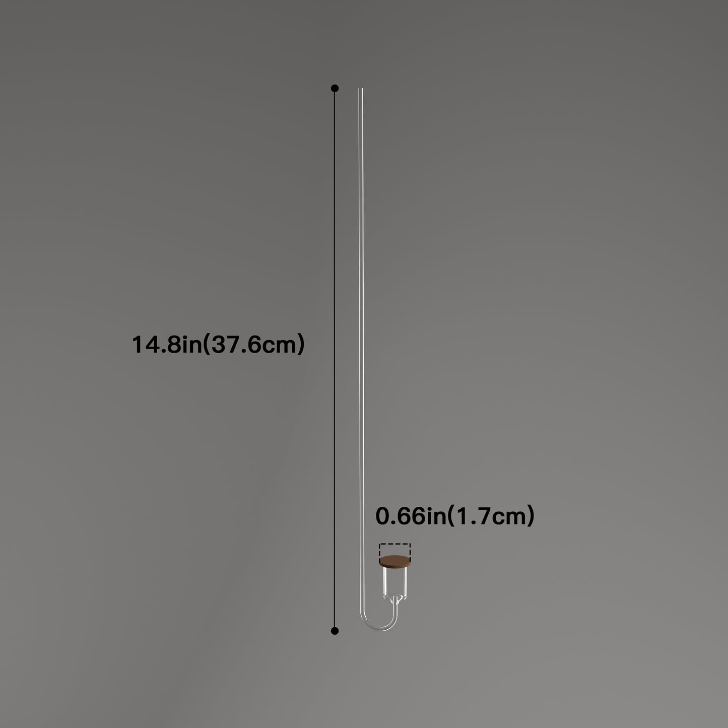 LANDEN AERVITA CO2 Diffuser Kits, Professional Aquarium CO2 Diffuser with High Efficiency, Suitable for Aquariums Between 30-50gal (110-190L).