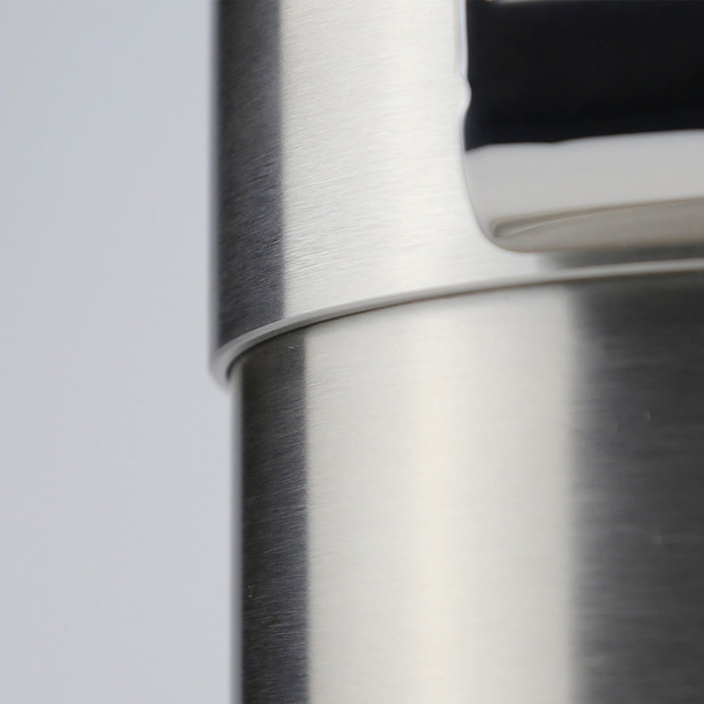 LANDEN PURA 100 Compact External Canister Filter for Aquarium System, for 10- 28 Gallons tank, Stainless Steel Tank Canister with Water Pump and Double Tab Connector,