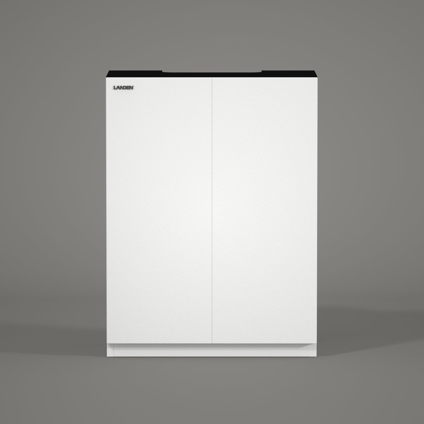 LANDEN Aquarium Wooden Stand and Cabinet for up to 16 Gal Tank,W23.6xD11.8xH31.49 in,Matte White Painted(Stand Only)