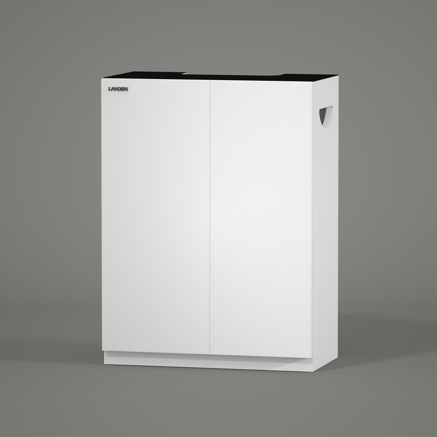 LANDEN Aquarium Wooden Stand and Cabinet for up to 16 Gal Tank,W23.6xD11.8xH31.49 in,Matte White Painted(Stand Only)