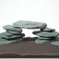 LANDEN River Slate Stone Natural Rocks for Aquariums(18lbs,3-9 in) 13pcs
