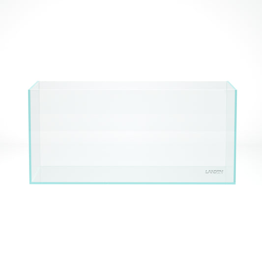 Landen 100P 50 Gallon Rimless Low Iron Aquarium Tank, 39.37" W × 17.72" D × 17.72" H (100cm x 45cm x 45cm)