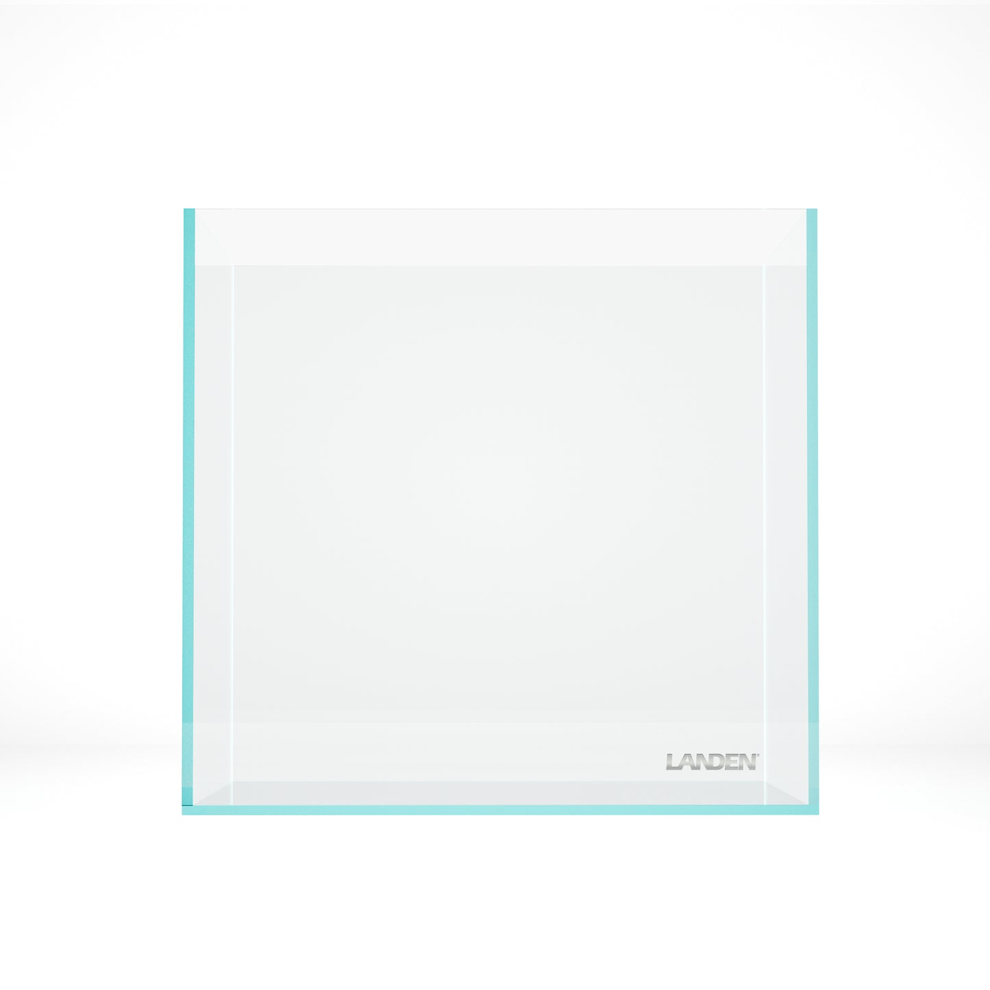 Landen 30C 6.6 Gallon Rimless Low Iron Aquarium Tank, 11.8" L × 11.8" W × 11.8" H (30cm x 30cm x 30cm)
