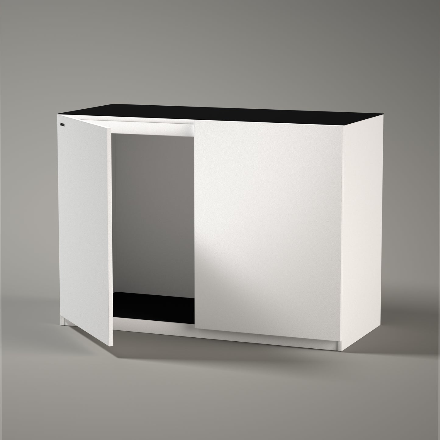 LANDEN Aquarium White Wooden Stand and Cabinet for 72.2 Gal Tank, W47.2xD19.7xH33.9in(120x50x86 cm),Wooden Matte White Painted(Stand Only)