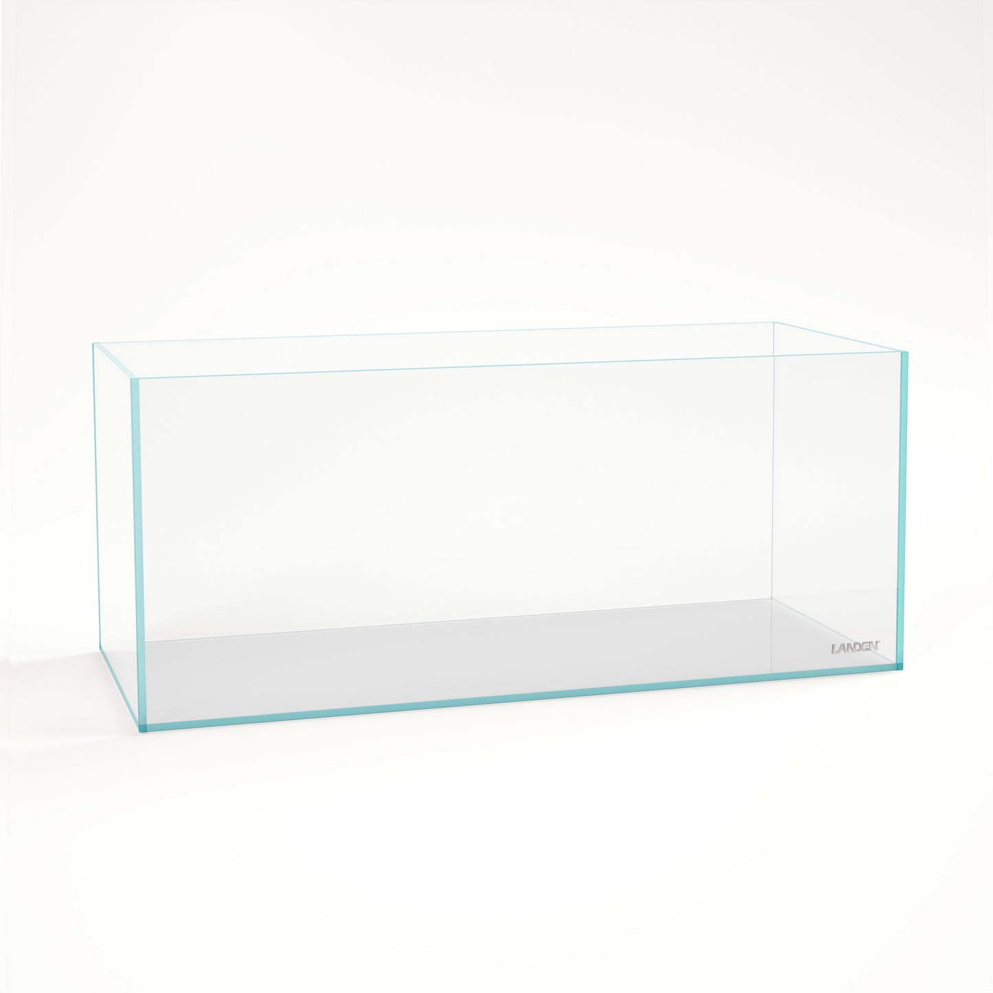 Landen 120P 72.2 Gallon Rimless Low Iron Aquarium Tank, 47.2" W × 19.7" D × 19.7" H (120cm x 50cm x 50cm)