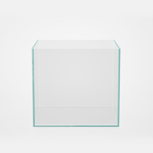 LANDEN 20C 2 Gallon Rimless Low Iron Cubic Aquarium Tank, 7.8" W × 7.8" D × 7.8" H (20x20x20cm)