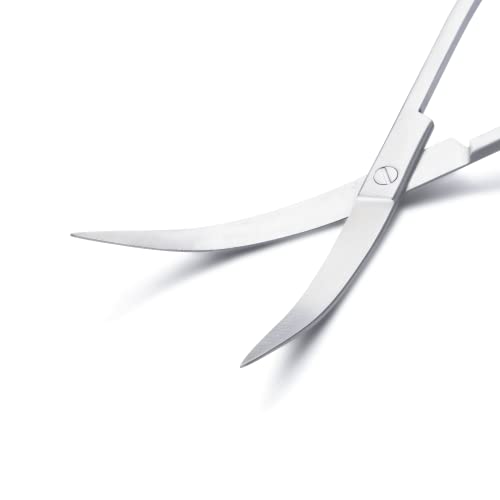 LANDEN Scissors Wave 8.27inch (210mm) for Aquarium Fish Tank Landscaping Pruning and Plant Trimming Tool