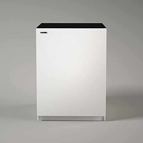 LANDEN Aquarium Matte White Wooden Stand and Cabinet for 44 Gal Tank,W35.4xD17.7xH33.86in(90X45x86cm)，Matte White Painted (Stand Only)