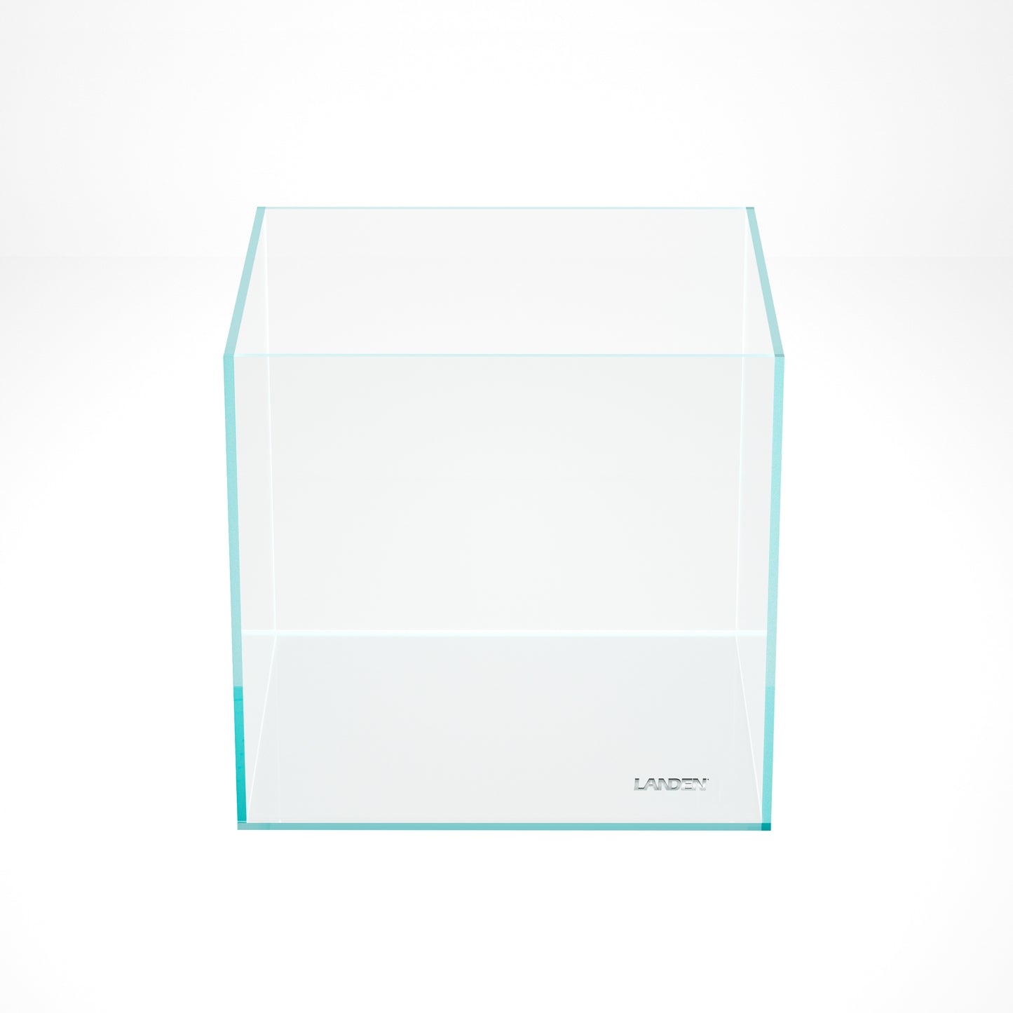 Landen 30C 6.6 Gallon Rimless Low Iron Aquarium Tank, 11.8" L × 11.8" W × 11.8" H (30cm x 30cm x 30cm)