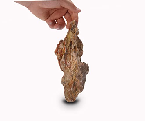 LANDEN Natural Dragon Stones for Aquascaping  (16lbs, 3-7inches)7-8pcs