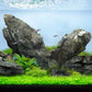 LANDEN Seiryu Stones Natural Rocks  for Aquascaping  (36lbs, 3-11inches) 14pcs