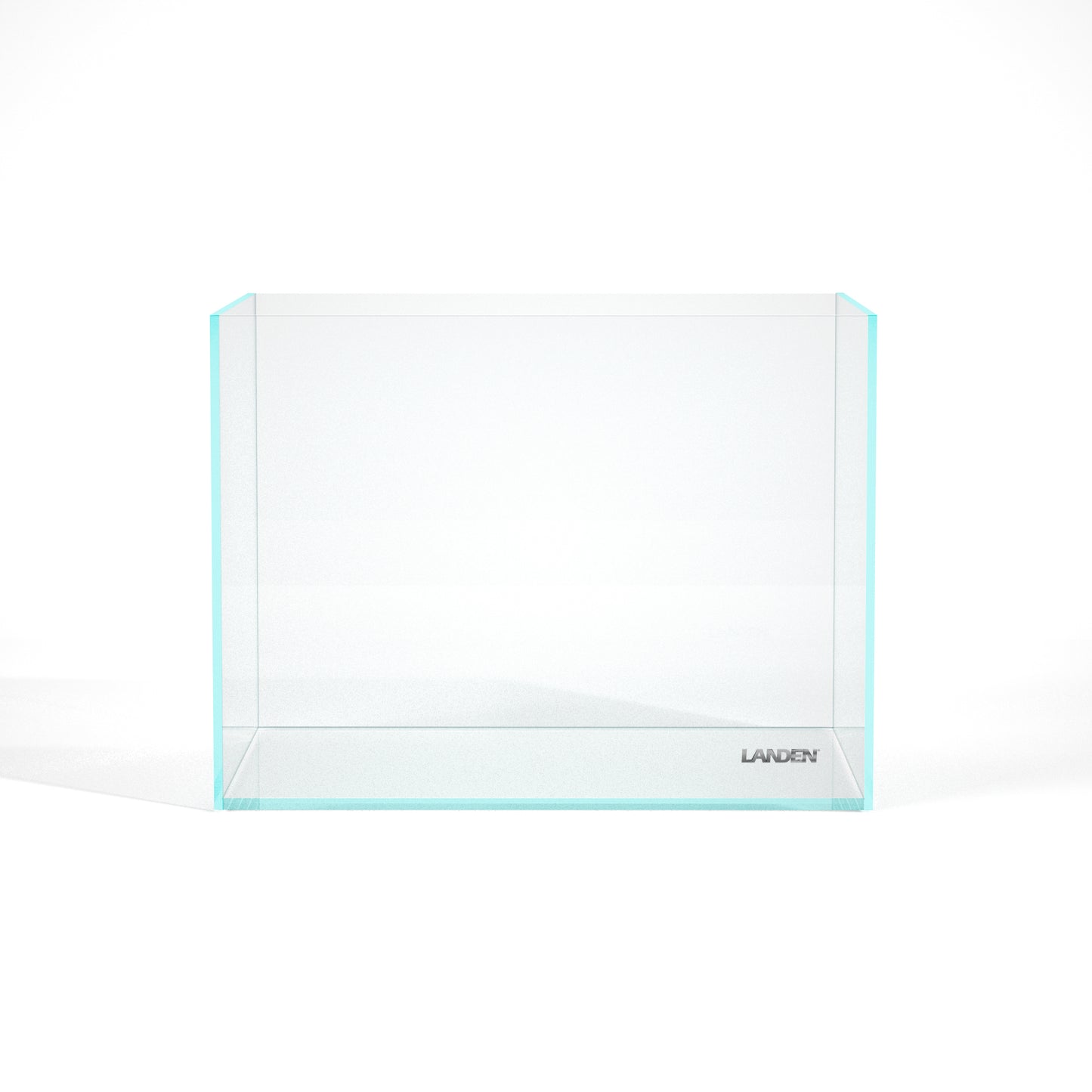 Landen 60H 30 Gallon Rimless Low Iron Aquarium Tank, 23.6" W × 17.7" D × 17.7" H (60cm x 45cm x 45cm)