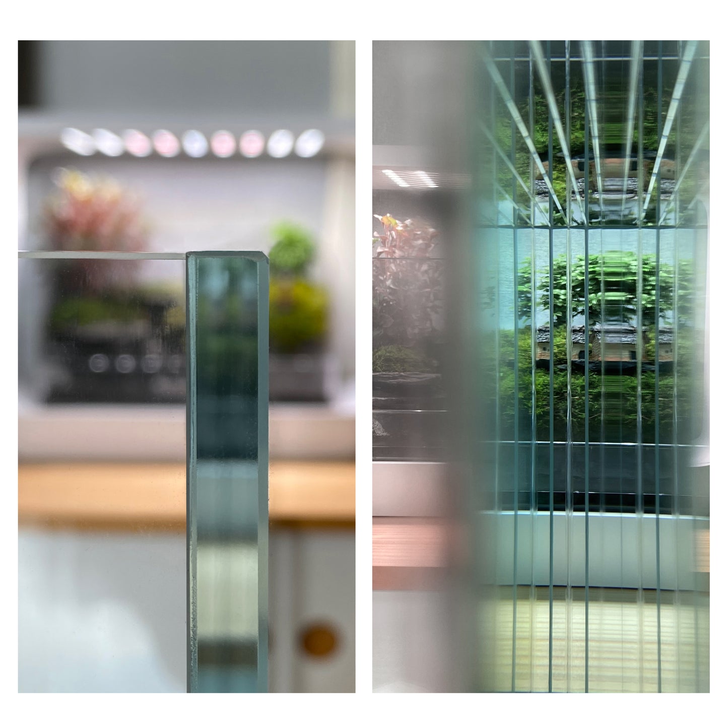 Landen 60P 26.23 Gallon Ultra Clear All Glass Rimless Low Iron Aquarium Tank with Rear Filtration Chamber for Salt and Fresh (Return Pump Included) 23.6Wx17.7Dx15.8H in(60x45x40cm)