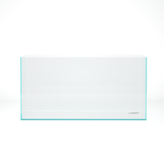 LANDEN 90P 44 Gallon Rimless Low Iron Aquarium Tank, 35.4" W × 17.7" D × 17.7" H (90cm x 45cm x 45cm)