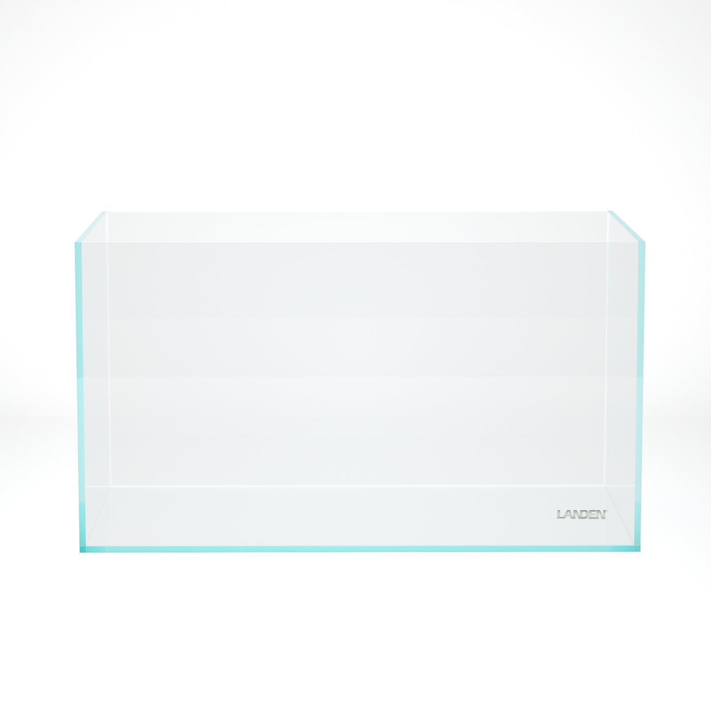 Landen 90P 55 Gallon Rimless Low Iron Aquarium Tank, 35.43" W× 19.69" D × 19.69" H (90cm x 50cm x 50cm)