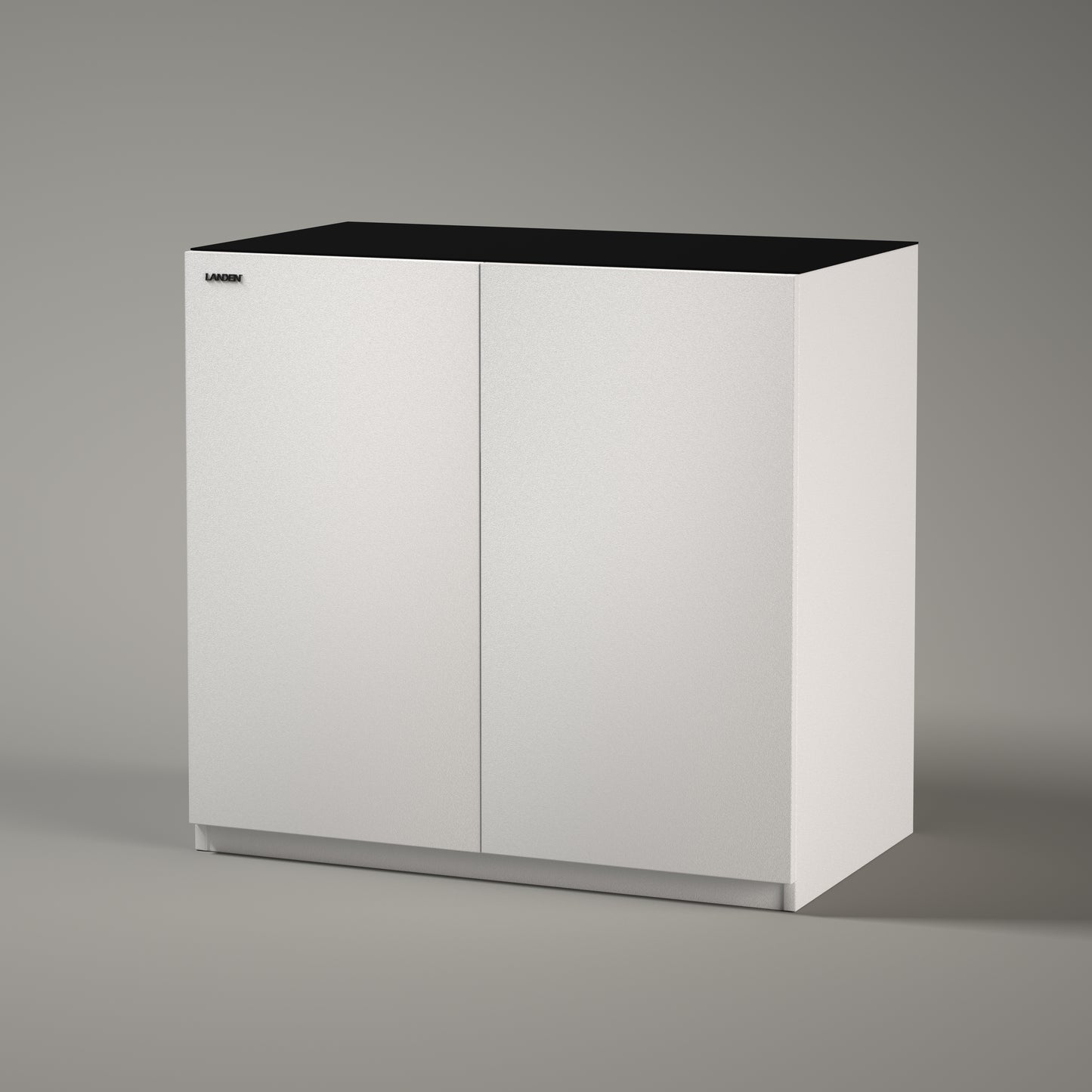 LANDEN Aquarium Matte White Wooden and Cabinet for 55Gal Tank,W35.4xD19.7xH33.9in(90X50x86cm), Matte White Painted (Stand Only)