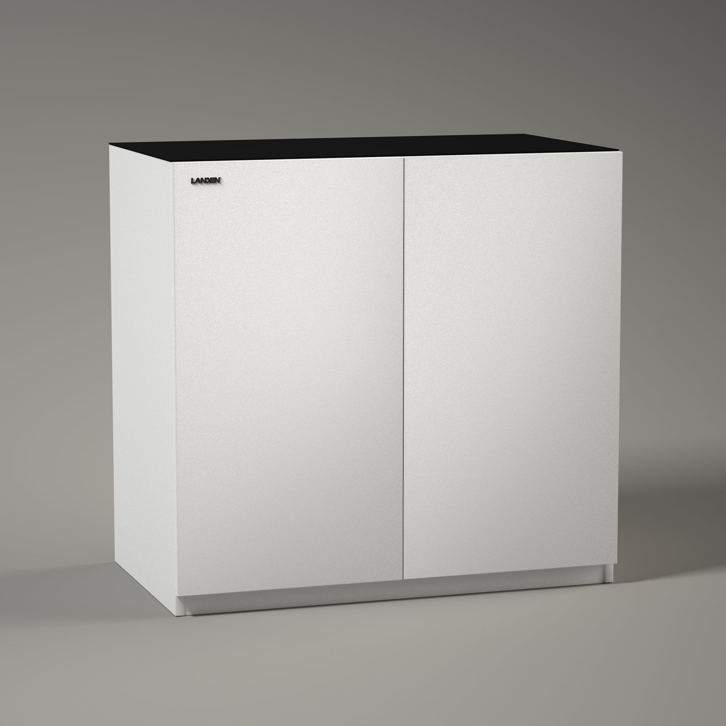 LANDEN Aquarium Matte White Wooden and Cabinet for 55Gal Tank,W35.4xD19.7xH33.9in(90X50x86cm), Matte White Painted (Stand Only)