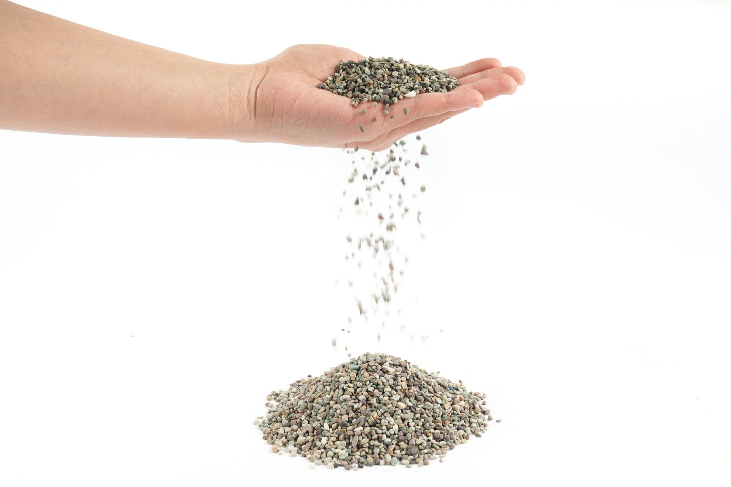 LANDEN Thoreau Aquarium Sand,Fish Tank Decorative Sand, 2L(7lbs), 2-3mm