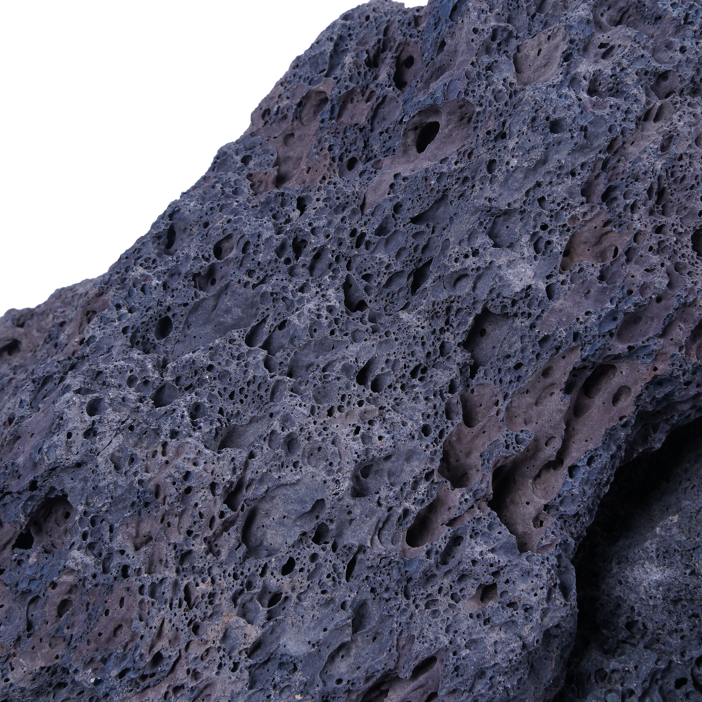 LANDEN Black Lava Stones for Aquascaping (16lbs,3-10 inches)11pcs