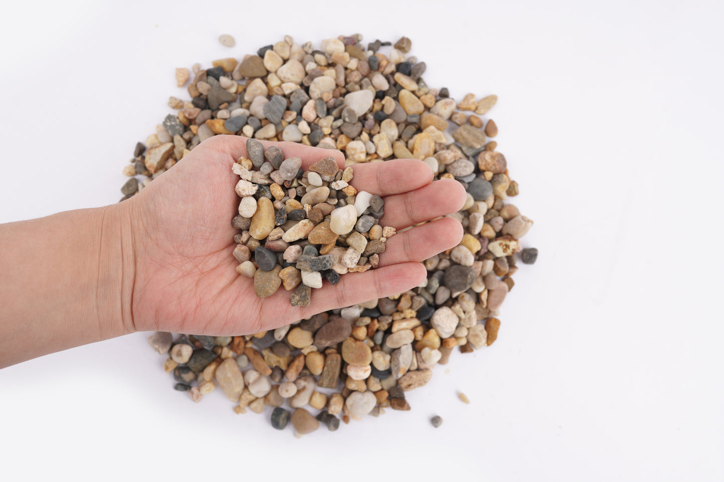 LANDEN Balagen Aquarium Sand River Rocks Stones,4L,4-15mm