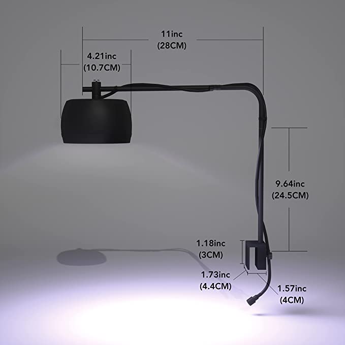LANDEN HYDROLIT 35 RGB LED Aquarium Light for Freshwater