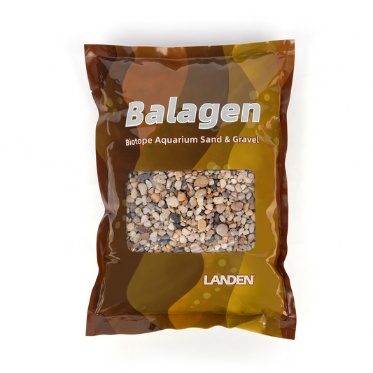 LANDEN Balagen Aquarium Sand River Rocks Stones,4L,4-15mm