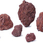 LANDEN Red Lava Stones for Aquascaping Terrariums(15.5lbs,3-10 inches)11pcs