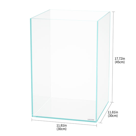 LANDEN 30T 10GAL Rimless Aquarium Tall Tank